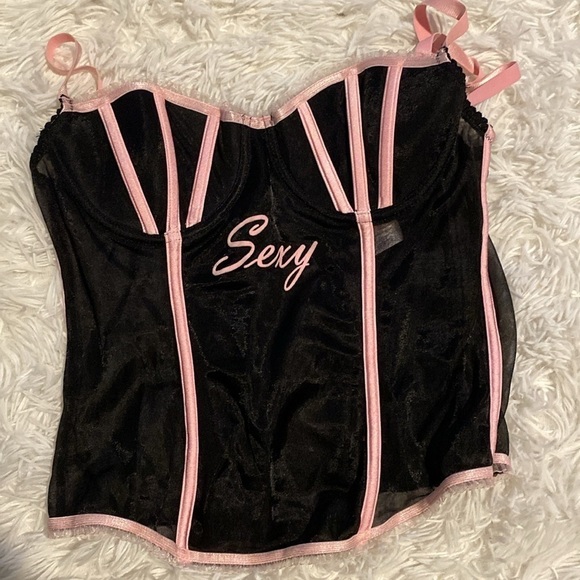 Victoria's Secret Other - Victoria’s Secret SEXY sheer corset bustier